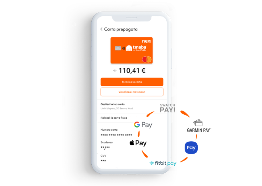 Carta Prepagata Tinaba