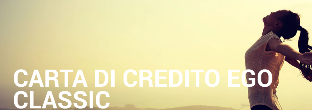 Carta di Credito Ego Classic Credemcard